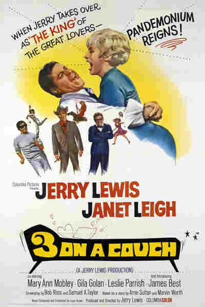 Three on a Couch (1966) starring Jerry Lewis on DVD on DVD