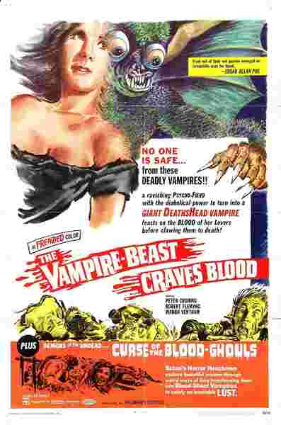 The Blood Beast Terror (1968) starring Peter Cushing on DVD on DVD