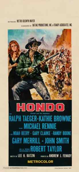 Hondo and the Apaches (1967) starring Ralph Taeger on DVD on DVD