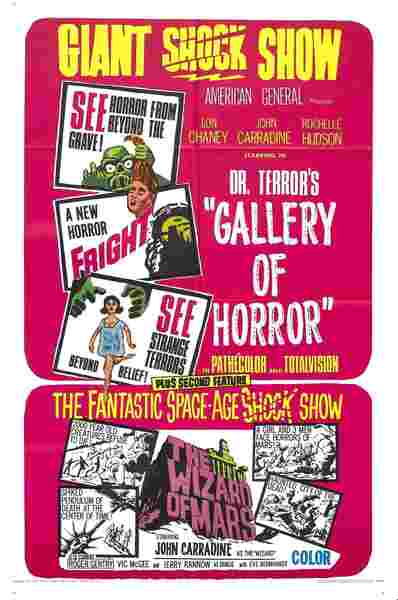 Gallery of Horror (1967) starring Lon Chaney Jr. on DVD on DVD