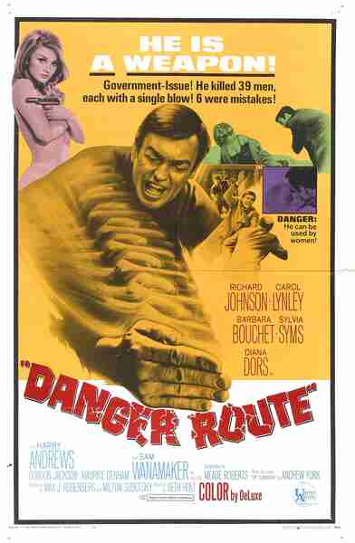Danger Route (1967) starring Richard Johnson on DVD on DVD