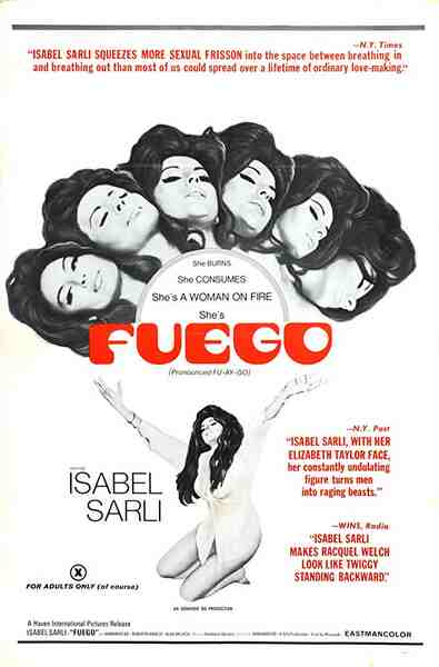 Fuego (1969) with English Subtitles on DVD on DVD