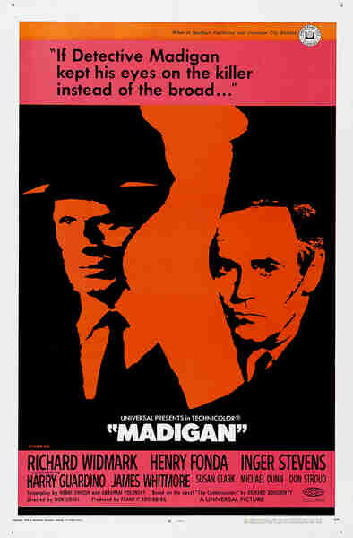 Madigan (1968) starring Richard Widmark on DVD on DVD