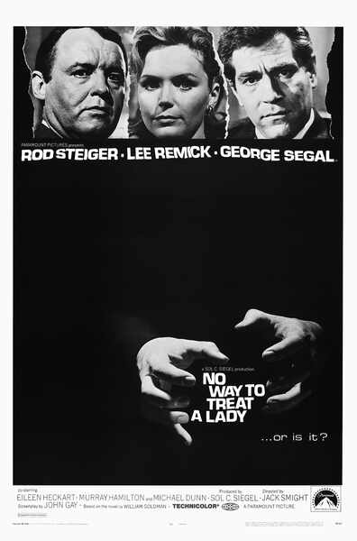 No Way to Treat a Lady (1968) starring Rod Steiger on DVD on DVD