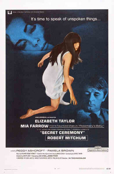 Secret Ceremony (1968) starring Elizabeth Taylor on DVD on DVD
