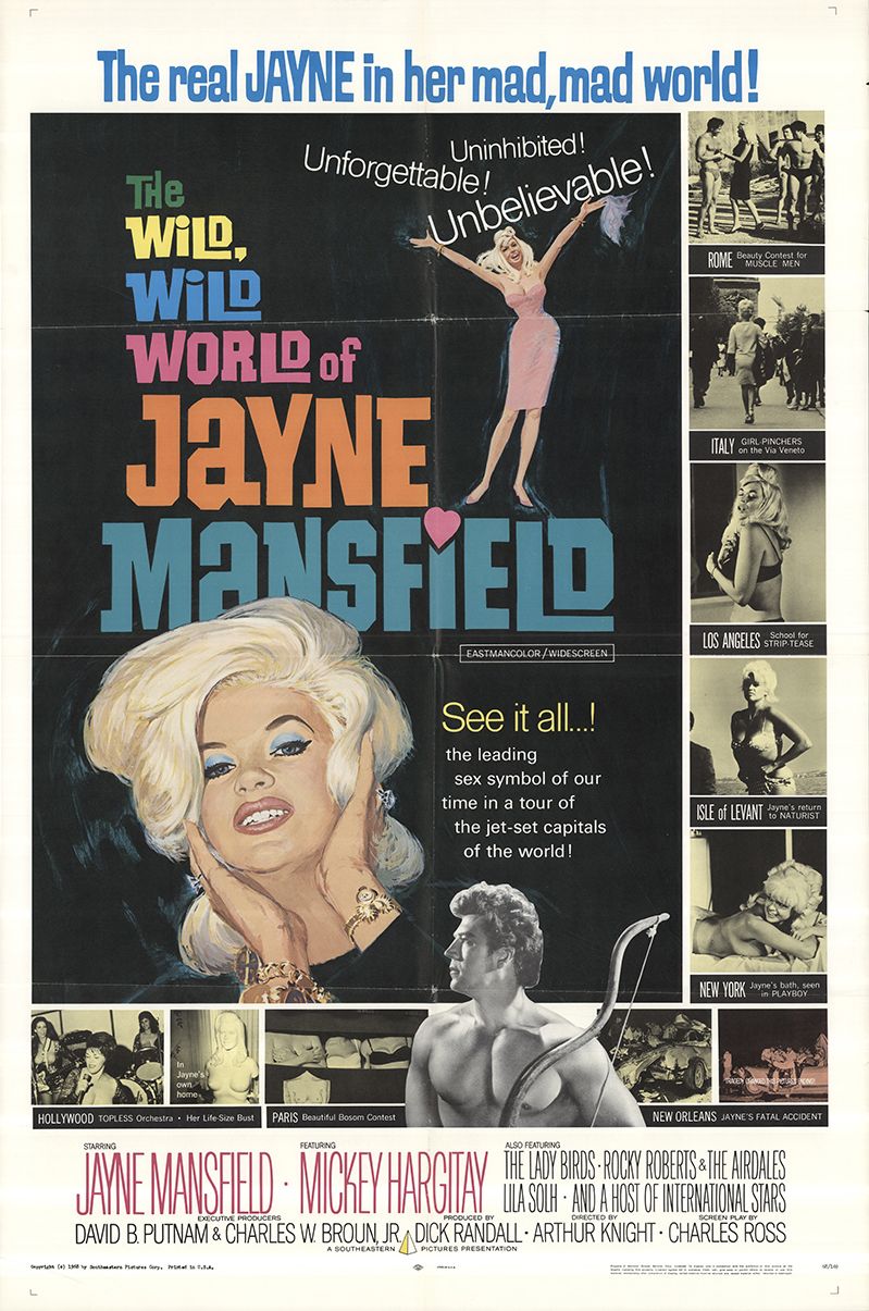 The Wild, Wild World of Jayne Mansfield (1968) starring Jayne Mansfield on DVD on DVD