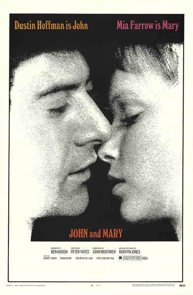 John and Mary (1969) starring Dustin Hoffman on DVD on DVD