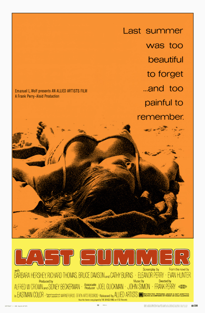 Last Summer (1969) Petting on DVD on DVD