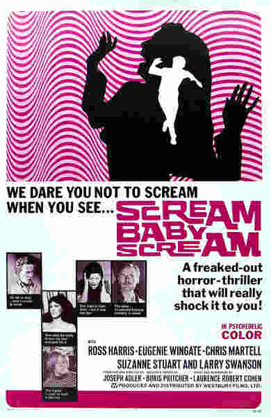 Scream Baby Scream (1969) starring Ross Harris on DVD on DVD