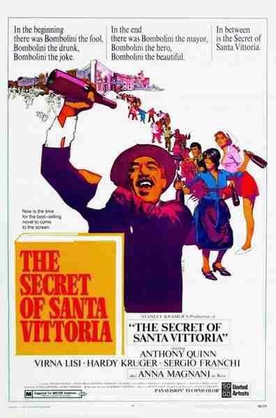 The Secret of Santa Vittoria (1969) starring Anthony Quinn on DVD on DVD