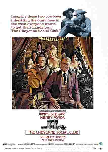 The Cheyenne Social Club (1970) starring James Stewart on DVD on DVD