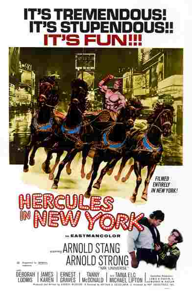 Hercules in New York (1970) starring Arnold Stang on DVD on DVD