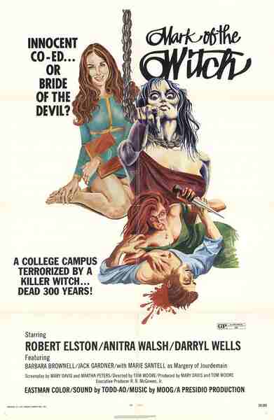 Mark of the Witch (1970) starring Robert Elston on DVD on DVD