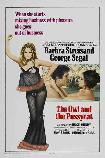 The Owl and the Pussycat (1970) starring Barbra Streisand on DVD on DVD