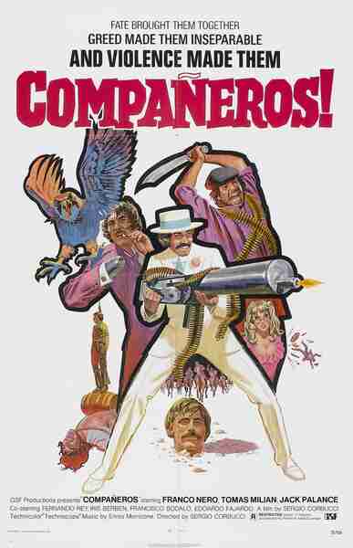 Companeros (1970) with English Subtitles on DVD on DVD