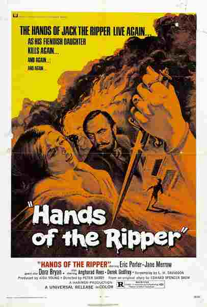 Hands of the Ripper (1971) starring Eric Porter on DVD on DVD