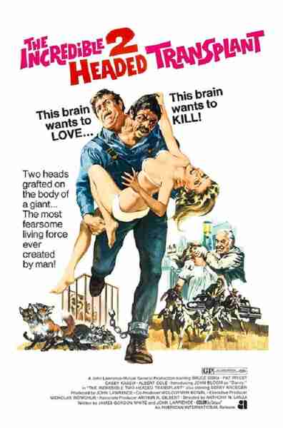The Incredible 2-Headed Transplant (1971) starring Bruce Dern on DVD on DVD
