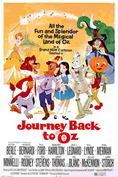 Journey Back to Oz (1972) starring Milton Berle on DVD on DVD