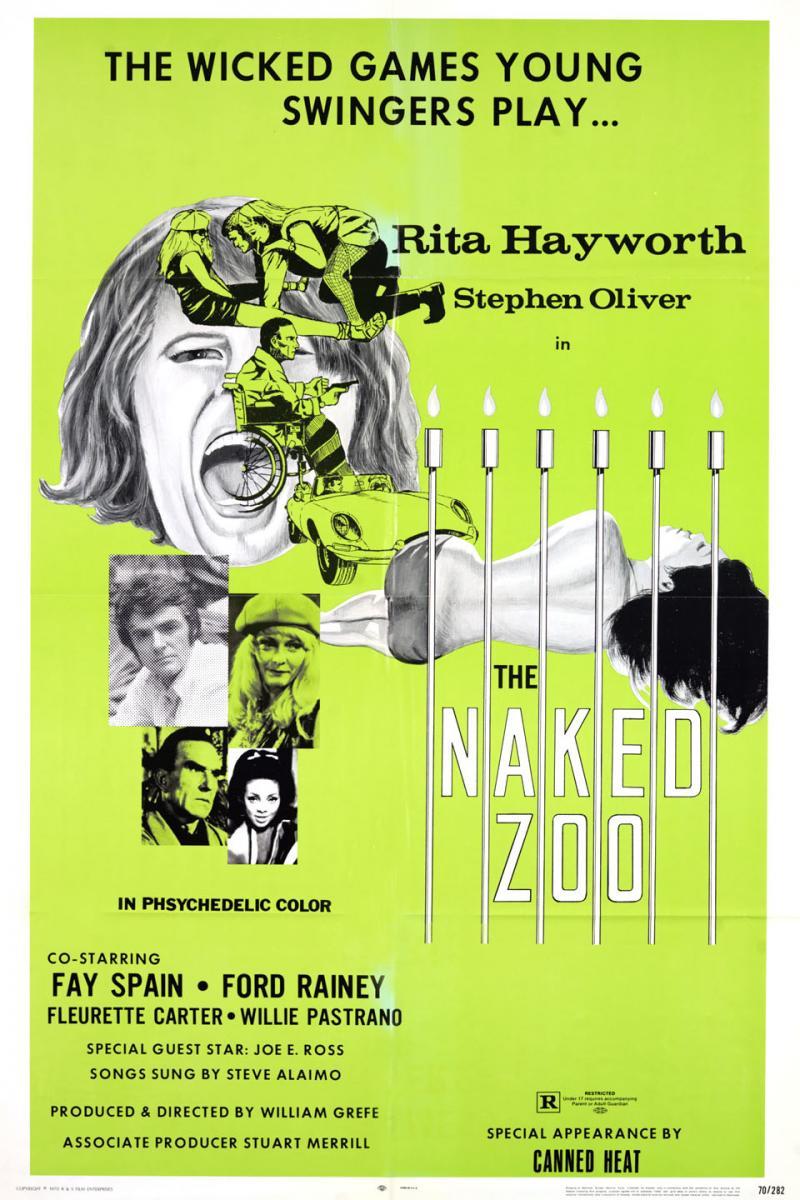 The Naked Zoo (1970) starring Rita Hayworth on DVD on DVD