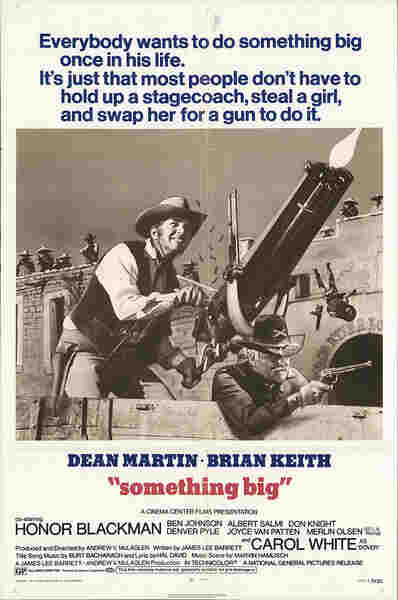 Something Big (1971) starring Dean Martin on DVD on DVD