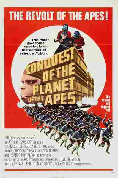 Conquest of the Planet of the Apes (1972) starring Roddy McDowall on DVD on DVD