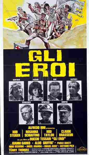 Gli eroi (1973) with English Subtitles on DVD on DVD