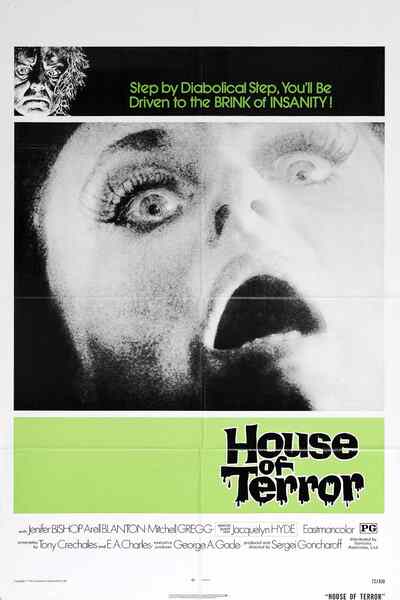 House of Terror (1973) starring Jennifer Bishop on DVD on DVD