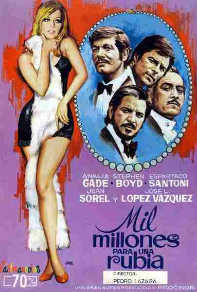 One Billion for a Blonde (1972) with English Subtitles on DVD on DVD