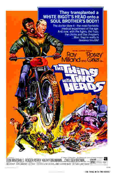 The Thing with Two Heads (1972) starring Ray Milland on DVD on DVD