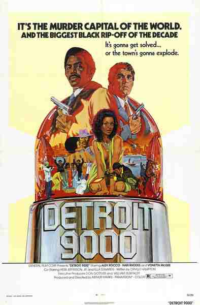 Detroit 9000 (1973) starring Alex Rocco on DVD on DVD