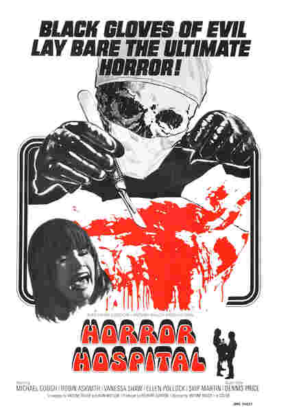 Horror Hospital (1973) starring Michael Gough on DVD DVD Horror Hospital (1973) starring Michael Gough on DVD on DVD