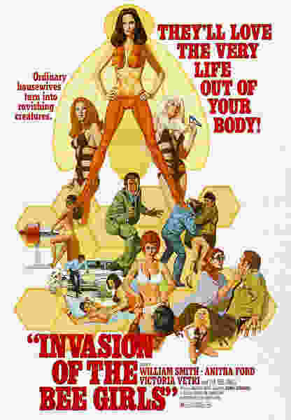 Invasion of the Bee Girls (1973) starring William Smith on DVD on DVD