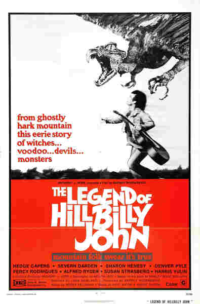 The Legend of Hillbilly John (1972) starring Severn Darden on DVD on DVD