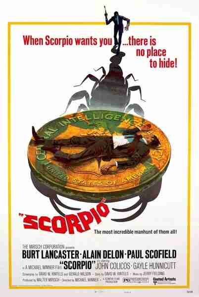 Scorpio (1973) starring Burt Lancaster on DVD on DVD