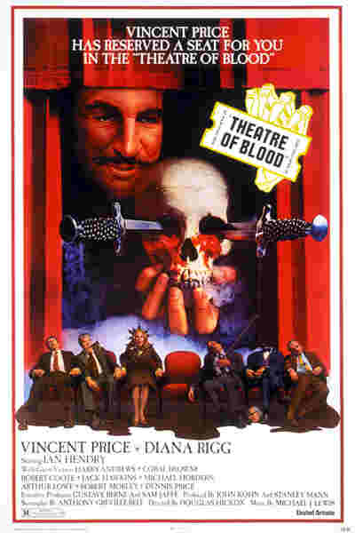 Theater of Blood (1973) starring Vincent Price on DVD on DVD