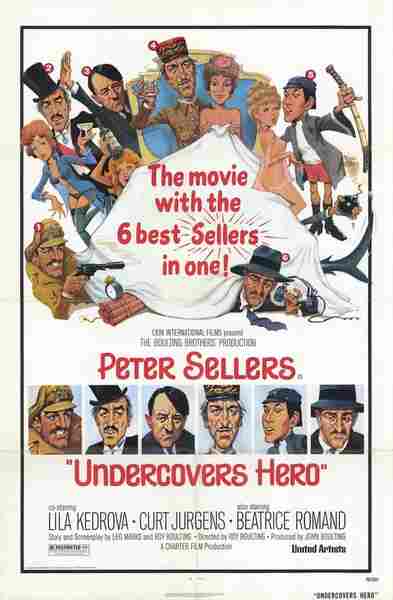 Undercovers Hero (1974) starring Peter Sellers on DVD on DVD