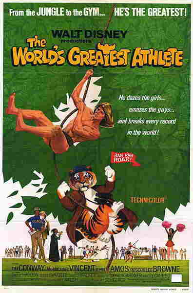 The World's Greatest Athlete (1973) starring Tim Conway on DVD on DVD