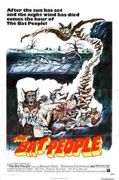 The Bat People (1974) starring Stewart Moss on DVD on DVD