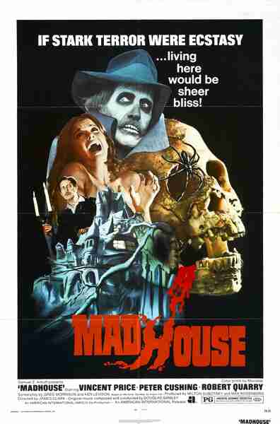 Madhouse (1974) starring Vincent Price on DVD on DVD