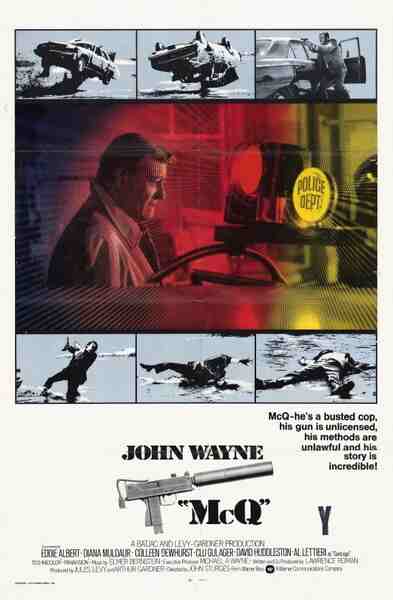 McQ (1974) starring John Wayne on DVD on DVD