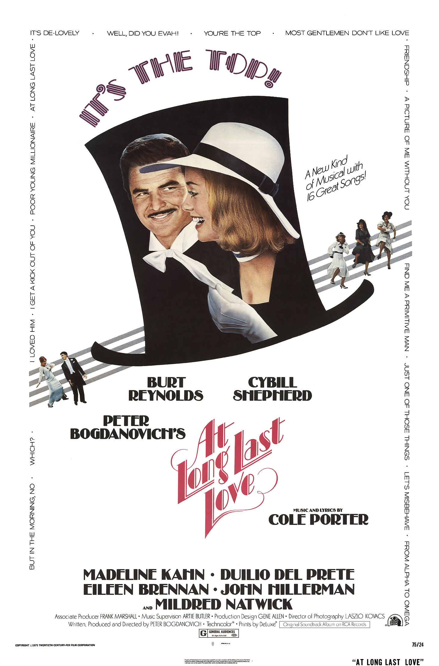 At Long Last Love (1975) starring Burt Reynolds on DVD on DVD