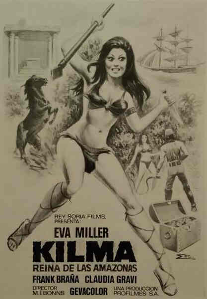 Kilma, Queen of the Amazons (1976) with English Subtitles on DVD on DVD