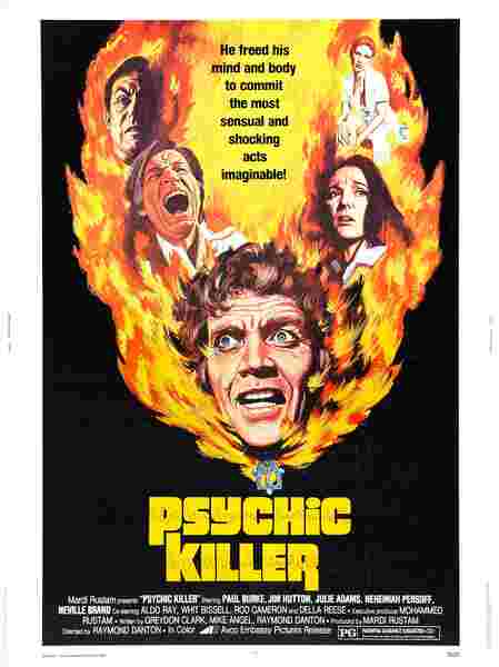 Psychic Killer (1975) starring Paul Burke on DVD on DVD