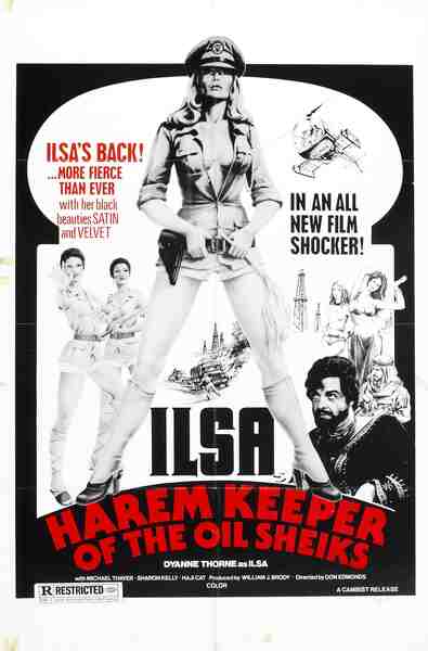 Ilsa, Harem Keeper of the Oil Sheiks (1976) starring Dyanne Thorne on DVD on DVD