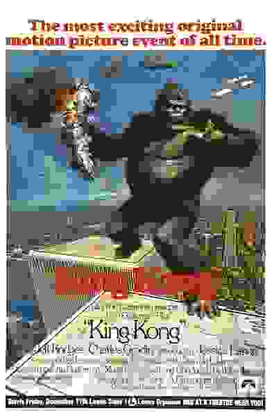 King Kong (1976) starring Jeff Bridges on DVD on DVD
