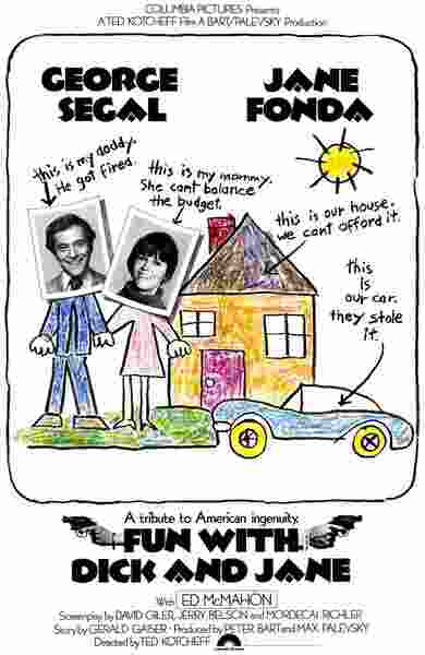 Fun with Dick and Jane (1977) starring George Segal on DVD on DVD