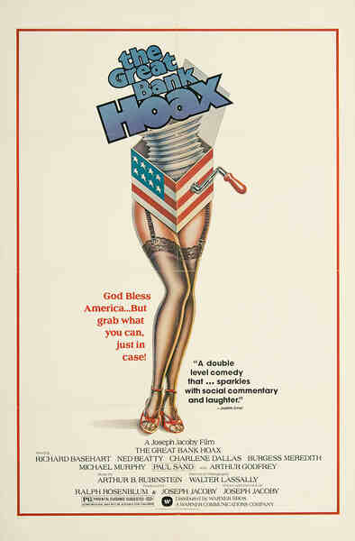 The Great Bank Hoax (1978) starring Richard Basehart on DVD on DVD