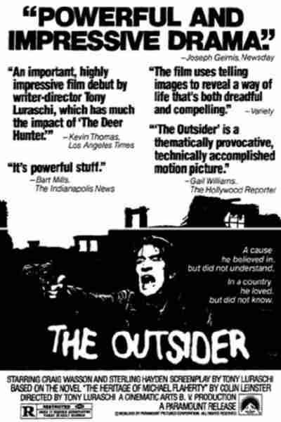 The Outsider (1979) starring Craig Wasson on DVD on DVD