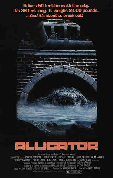 Alligator (1980) starring Robert Forster on DVD on DVD