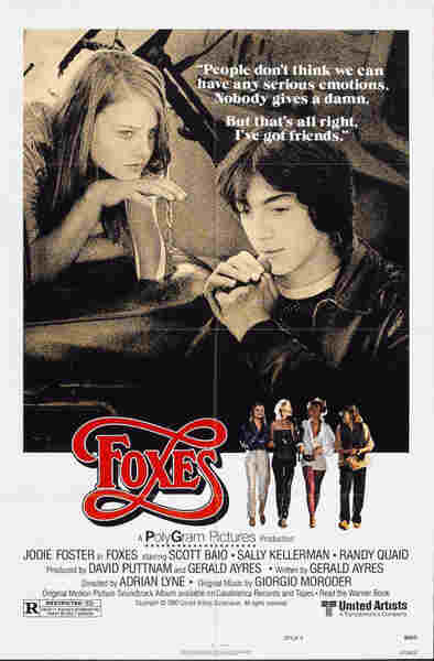 Foxes (1980) starring Jodie Foster on DVD on DVD